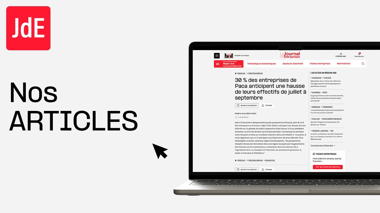 Tuto site : Nos articles