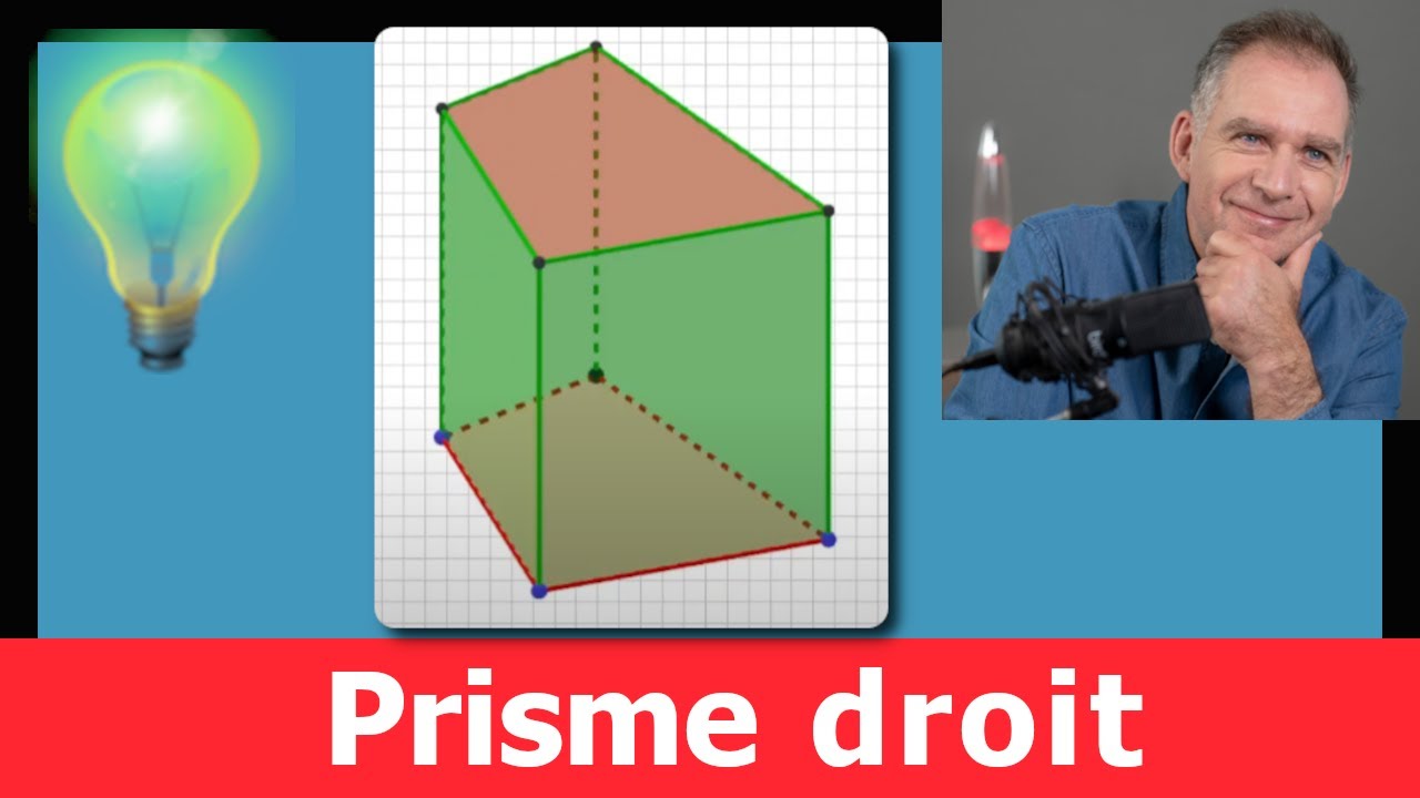 Prisme droit 📐 Faces, arêtes et sommets | Comprendre ce solide en 3 min 💪 Cours + Animation 3D