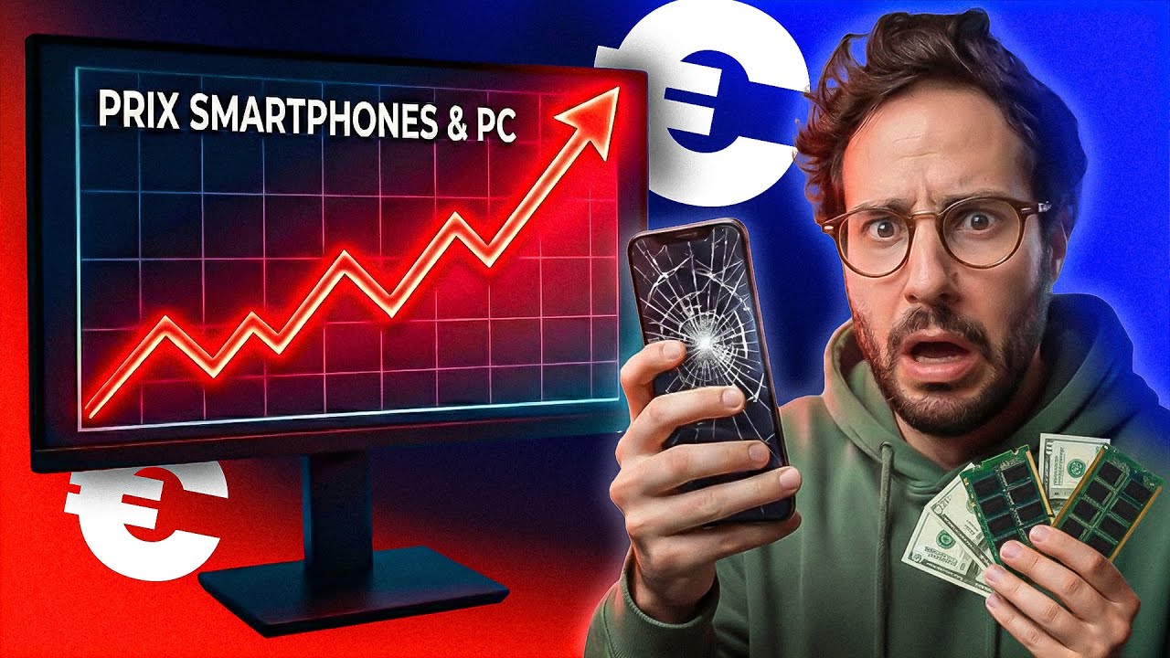 Le PRIX des SMARTPHONES et PC va EXPLOSER en 2026 : on vous EXPLIQUE pourquoi