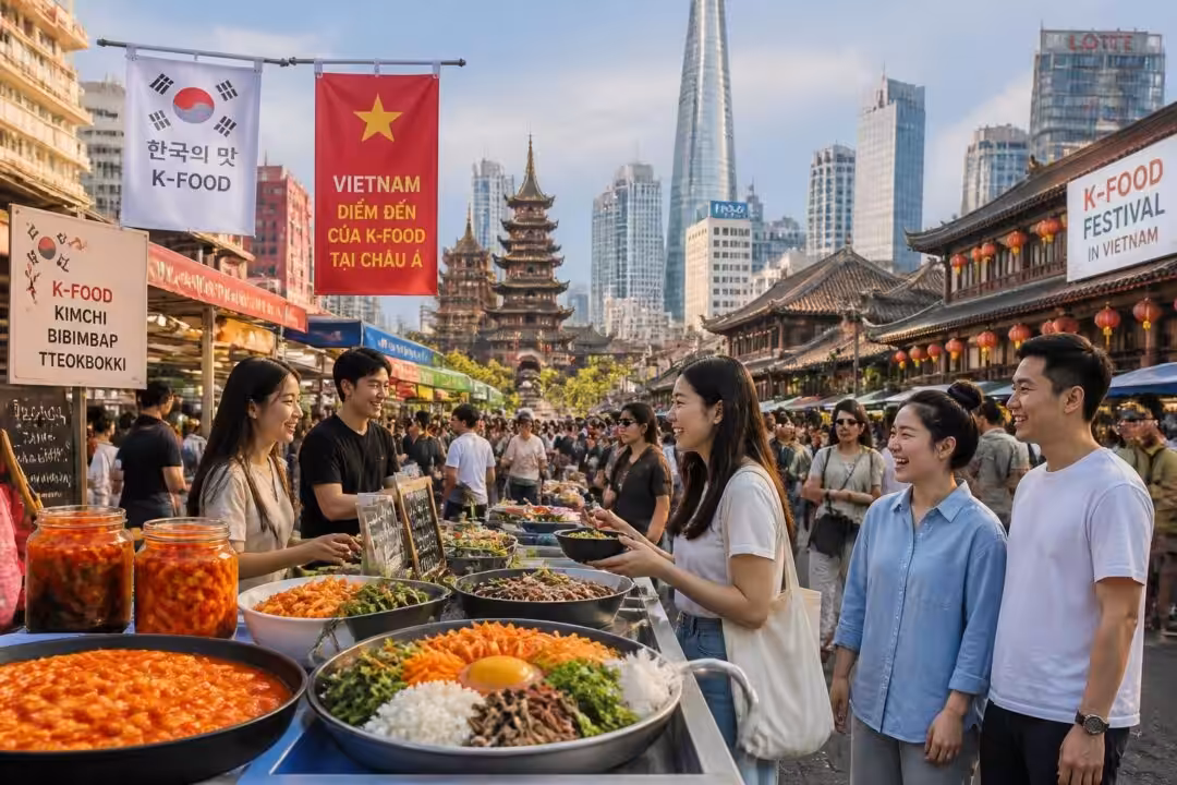 découvrez comment le vietnam devient un carrefour stratégique pour la corée du sud dans le déploiement de la cuisine coréenne (k-food) à travers l'asie, renforçant ainsi les échanges culturels et économiques entre les deux pays.