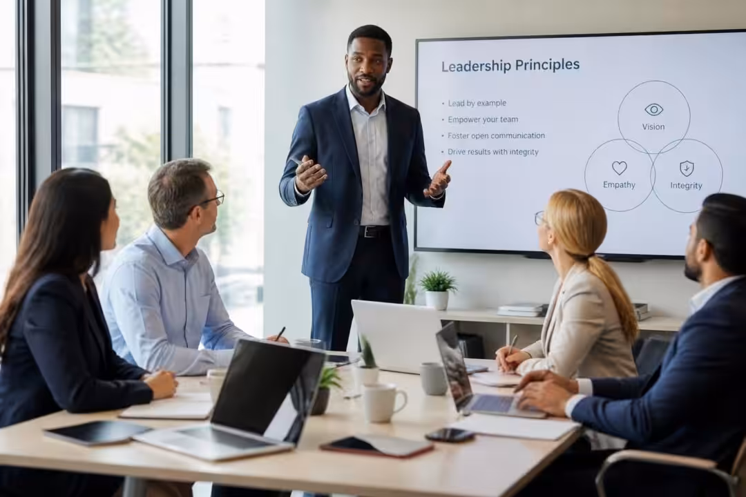 découvrez notre formation en leadership et compétences pour le top management, conçue pour développer votre capacité à diriger efficacement et à inspirer vos équipes.
